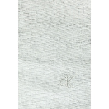 Calvin Klein блуза с презрамки дамска с лен (LV047F119G)