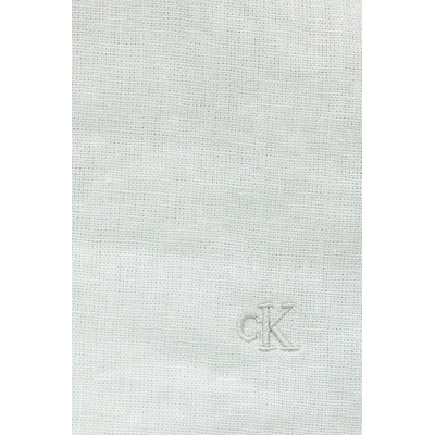 Calvin Klein блуза с презрамки дамска с лен (LV047F119G)