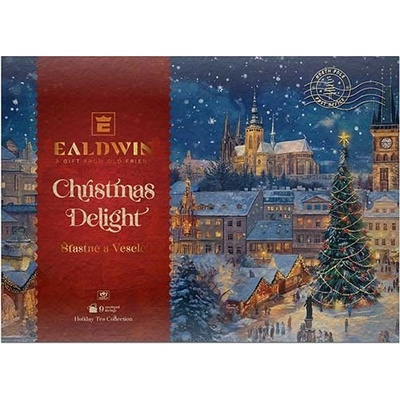 Ealdwin Christmas Delight sada čajů 9 sáčků