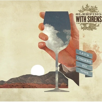 Sleeping With Sirens - Let's Cheers To This (Blue With Orange Spatter) (LP) (4099964162318)