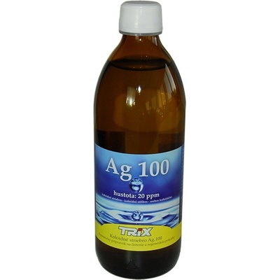 Natural Pharm koloidné striebro Ag100 20ppm 1000 ml