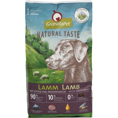 GranataPet Natural Taste Adult s jehněčím masem 2 x 12 kg