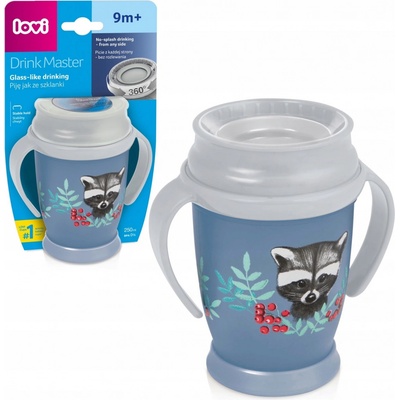 LOVI 1-605 hrneček 360 Wild Soul chlapec modrá 250 ml