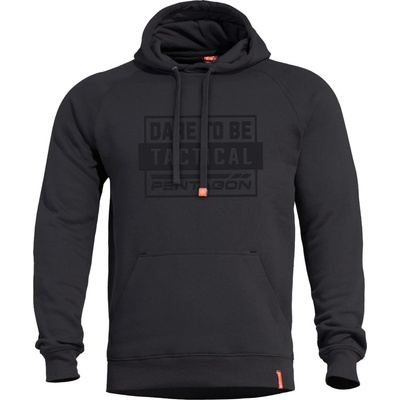 Mikina Pentagon Phaeton Dare to be tactical s kapucňou čierna