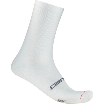 Castelli ESPRESSO 18 SOCK Biela Čierna