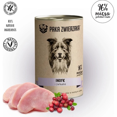 PAKA ZWIERZAKA Krůta s brusinkami 400 g