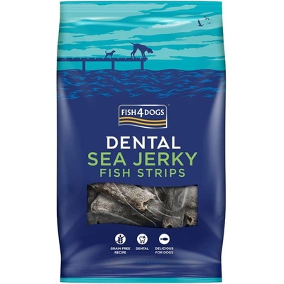 FISH4DOGS Dental Sea Jerky Fish Strips 500 g