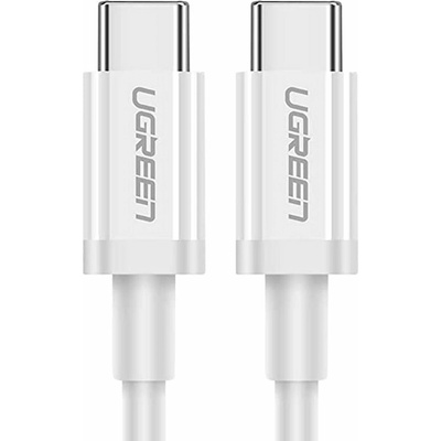 Ugreen 60520 USB-C na typ C PD60W, 3A, 2m, bílý
