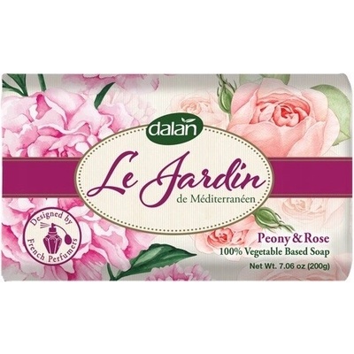 Dalan Le Jardin Peony & Rose toaletné mydlo 200 g