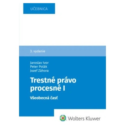 Trestné právo procesné I
