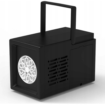 Stroj GENERÁTOR mýdlových BATERIÍ 10.000 BUBLIN ZA MINUTU ČERNÝ