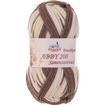VLNIKA Příze Abby 200 samovzorovací ponožková Varianta: 44