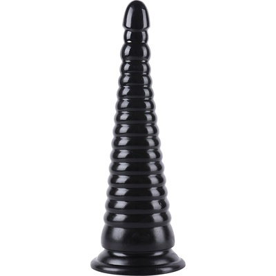 Hidden Desire Extreme Anal Cone XXL 33cm Black