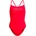Speedo Дамски бански костюм Speedo Women's Endurance+ Logo Thin Strap One Piece Swimsuit - High Risk Red - размер 34 (EU) (150-6087-0212)