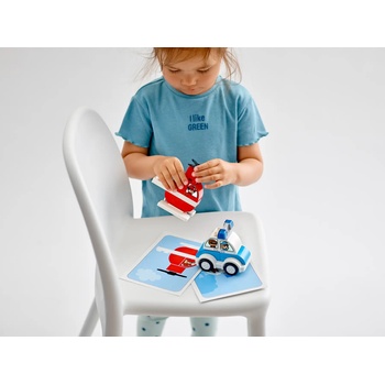 LEGO® DUPLO® - Fire Helicopter & Police Car (10957)