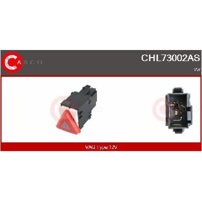 Vypínač výstražných blikačů CASCO CHL73002AS