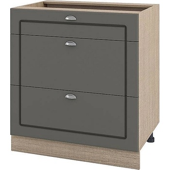 Image 1 of ИРИМ Долен кухненски шкаф Сити МФ-Цимент мат-06-120 80 см