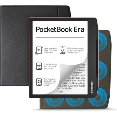 Púzdro Tech-Protect SC Magnetic na PocketBook Era, čierne