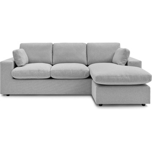 Bobochic Светлосив ъглов диван Belair - Bobochic Paris (WT-HILL-N--U3-W_1 P847)