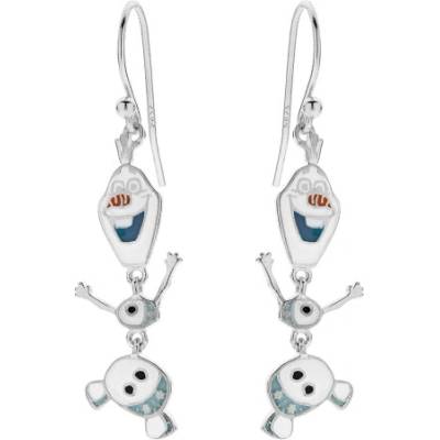 Disney strieborné náušnice Olaf E905572SL