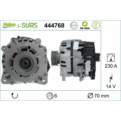 Generátor startéru VALEO 444768