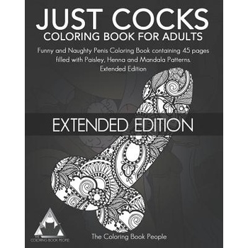 Just Cocks Coloring Book for Adults People Coloring Book