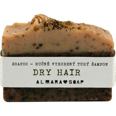 Almara Soap přírodní tuhý Shampoo Dry Hair pro suché a namáhané vlasy 85 g