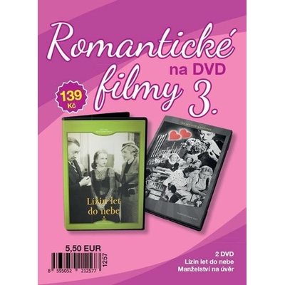 ROMANTICKÉ FILMY 3 - Digipack DVD