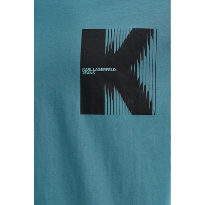 Karl Lagerfeld Jeans Памучна тениска Karl Lagerfeld Jeans (B1M17066)
