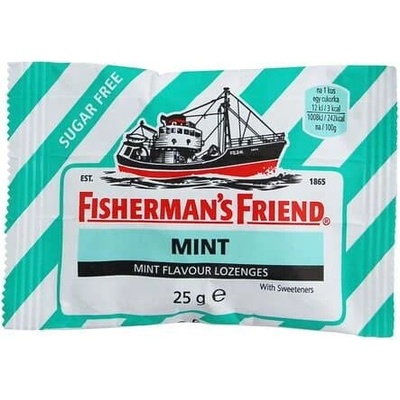 Fisherman´s Friend Zelená Máta pastilky bez cukru 25 g