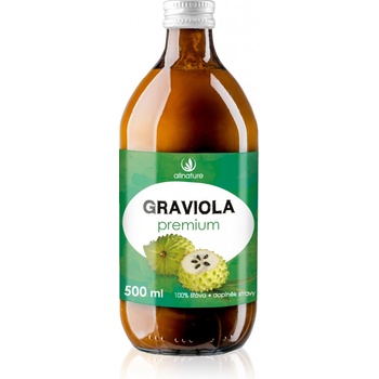 Allnature Graviola 100% šťava 0,5 l