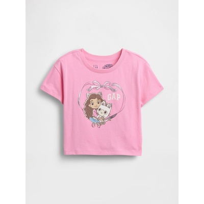 Baby tričko Gap & Gabby's Dollhouse Růžová – Zbozi.Blesk.cz