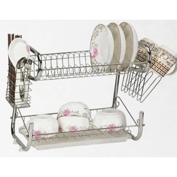 Image 1 of Сушилник за съдове 2 нива - 38 см. никел (И02-13135)