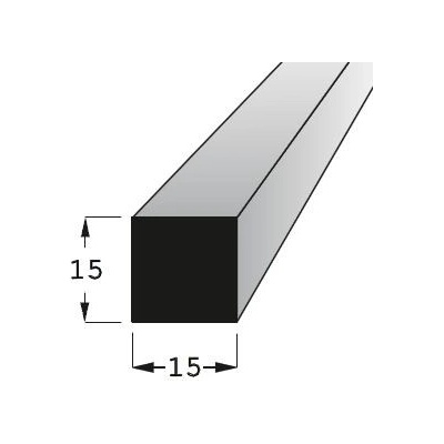Hranolek 15x15 mm, délka 200 cm