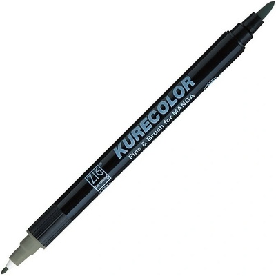 Lihová fixa KURETAKE ZIG Kurecolor Fine & Brush, Slate Gray (847)