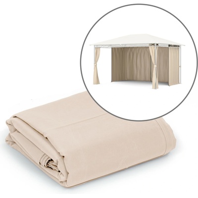 Blumfeldt Mondo 3x4 boční stěny Krémová