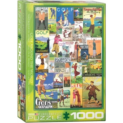 EUROGRAPHICS - Puzzle Golf around the world - 1 000 piese