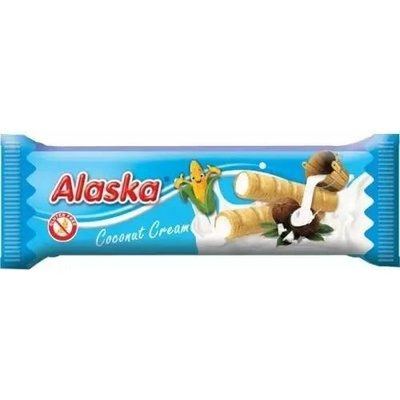 Alaska kukuřičné trubičky kokosový krém 18 g