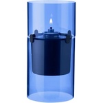 Stelton Маслена лампа LUCIE 17, 5 см, циан, стъкло, Stelton (SN4972)