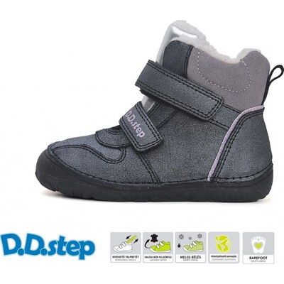 D.D.Step zimní boty W073-42814D black