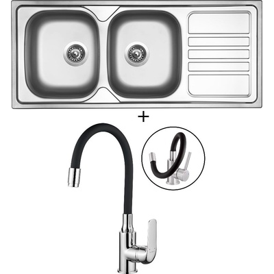 Set Sinks OKIO 1160 DUO V + ELZA BKE 761D