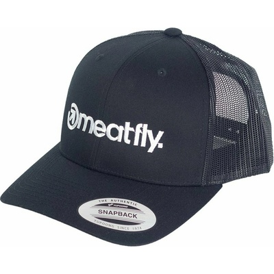 Meatfly шапка Logo Trucker B - Черна | Черна | Размер Meatfly | Cheren | МЪЖЕ | ЕДИН РАЗМЕР