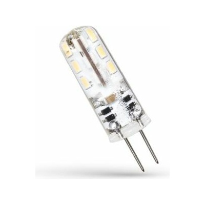 Spectrum LED LED žiarovka G4 1,5W, 12V, 270° [WOJ+13118] Teplá biela