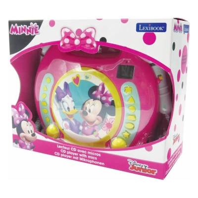 Lexibook CD přehrávač Minnie se 2 mikrofony