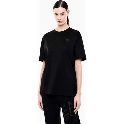 EA7 Emporio Armani Тениска train logo series w maxi logo oversized