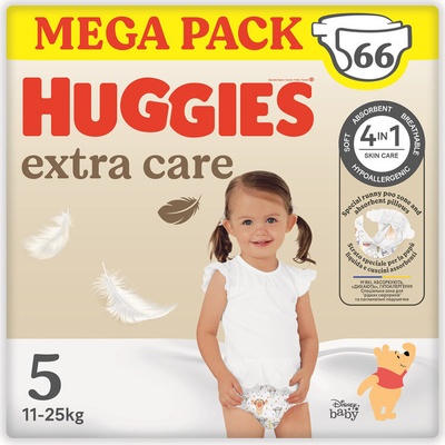Huggies Extra Care 5 66 ks