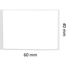 Niimbot štítky R 40x60mm 125ks White pro B21, B21S, B1, B3S