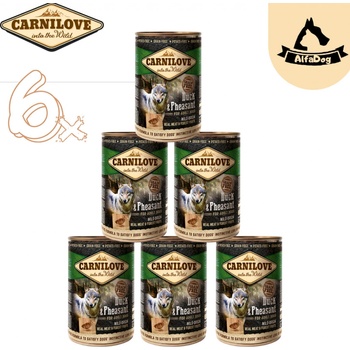 Carnilove Wild Meat Duck & Pheasant 6 x 400 g