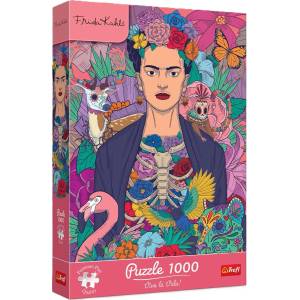 Trefl Пъзел Trefl от 1000 части - Фрида Кало: Разцъфнала душа (12096)