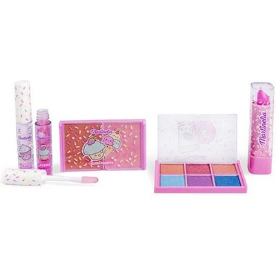 Aquarius Cosmetic Детски комплект гримове Martinelia Yummy - Candy, 5 части, асортимент